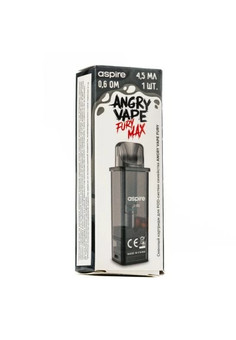 Картридж BRUSKO ANGRY VAPE FURY MAX POD / 4.5 ML / 0.6 [1 шт в упаковке], изображение 1