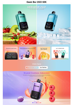 GEEK BAR 2GO 50000 затяжек, изображение 3