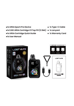 Lost Vape Ursa Epoch Pro Pod Kit 35W – общий вид