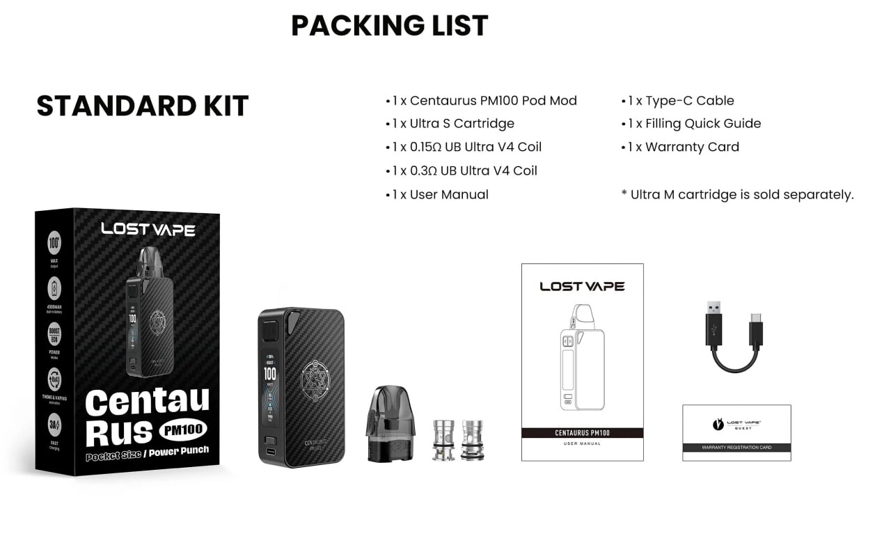 Lost Vape Centaurus PM100, изображение 5